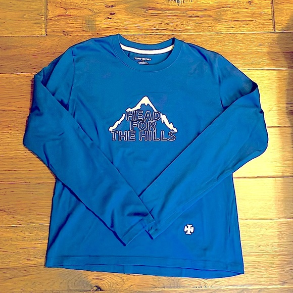 Tory Sport Head for the Hills Graphic Long-Sleeve T-Shirt - Picture 2 of 13